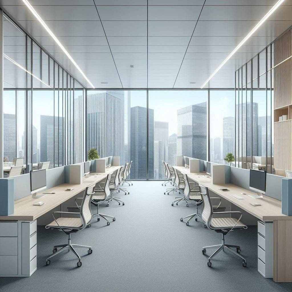 写字楼办公办公桌椅人体工学面对部门座位批量调换时投资团队怎样避免重复处理